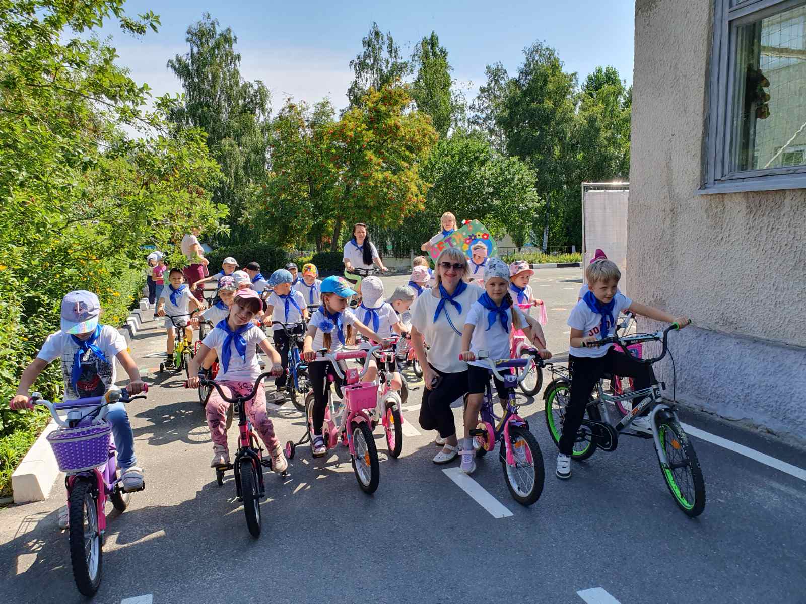 Велопробег «Дети за мир».