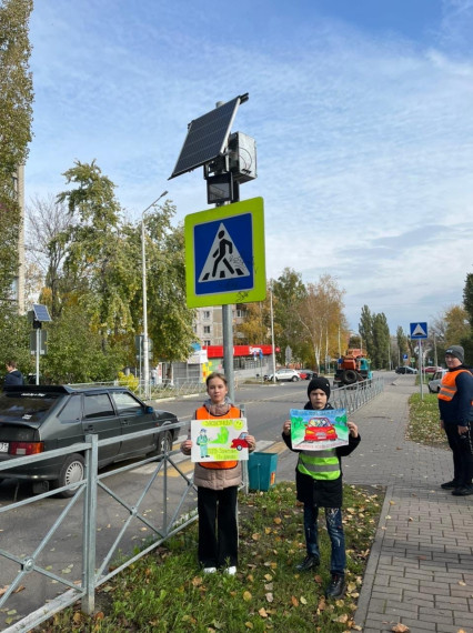 Акция «Пешеходы и водители, будьте внимательны!» .