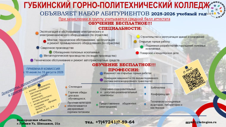 Будущим абитуриентам.