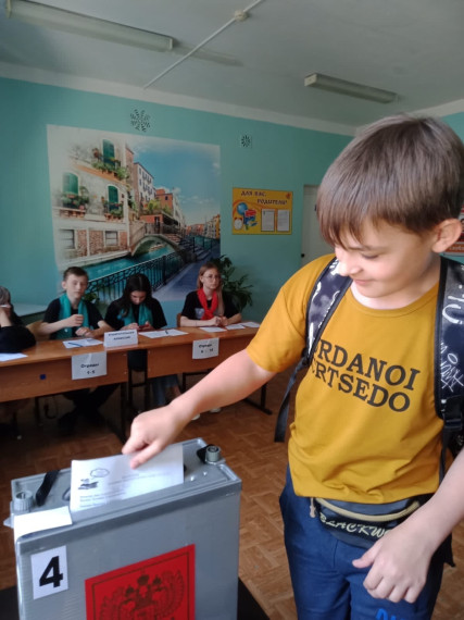 Выборы президента лагеря  «Солнышко» 1 смены 2022 года.